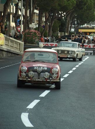 Seeing Double - 2 33EJB Replicas on the Col de Turini Two 33EJB replicas on the Col de Turini