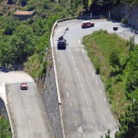 Seeing Double - 2 33EJB Replicas on the Col de Turini Two 33EJB replicas on the Col de Turini