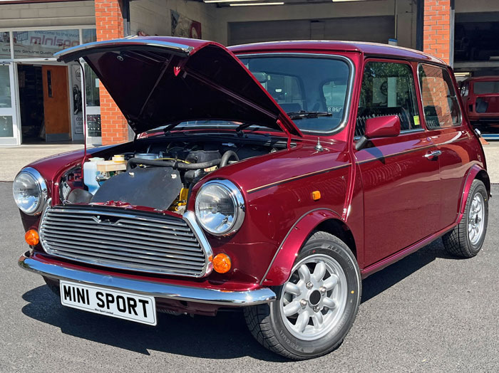 Restored Mini 30 exterior detail