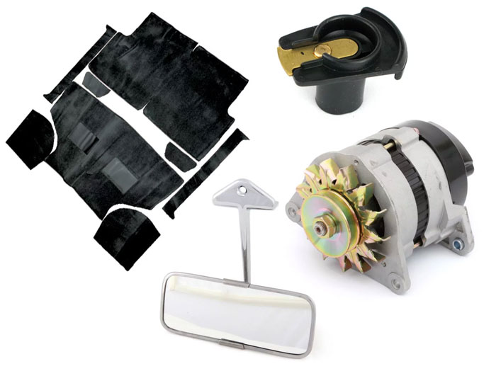 Classic Mini interior and electrical parts