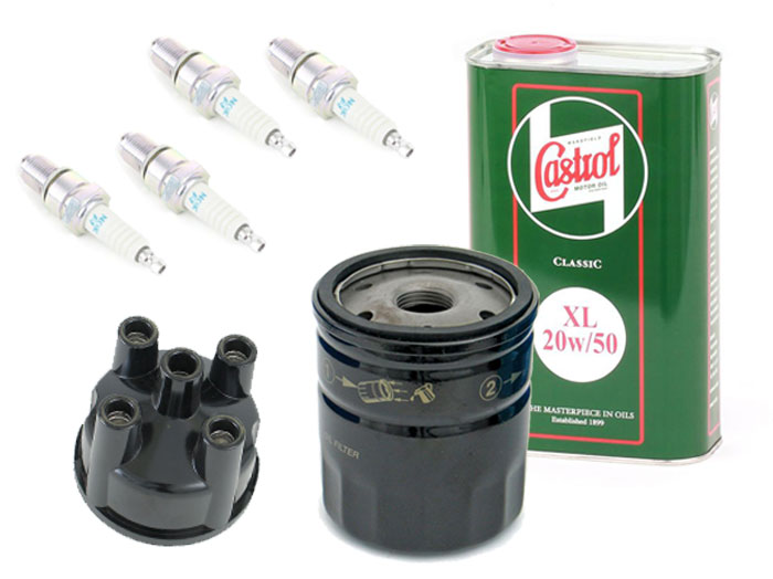 Classic Mini engine service parts, filters and gaskets