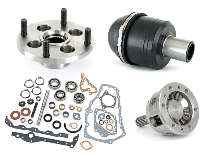 Classic Mini gearbox and drivetrain components