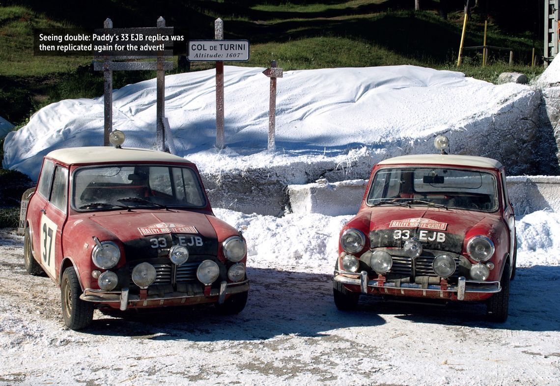 Seeing Double - 2 33EJB Replicas on the Col de Turini Two 33EJB replicas on the Col de Turini