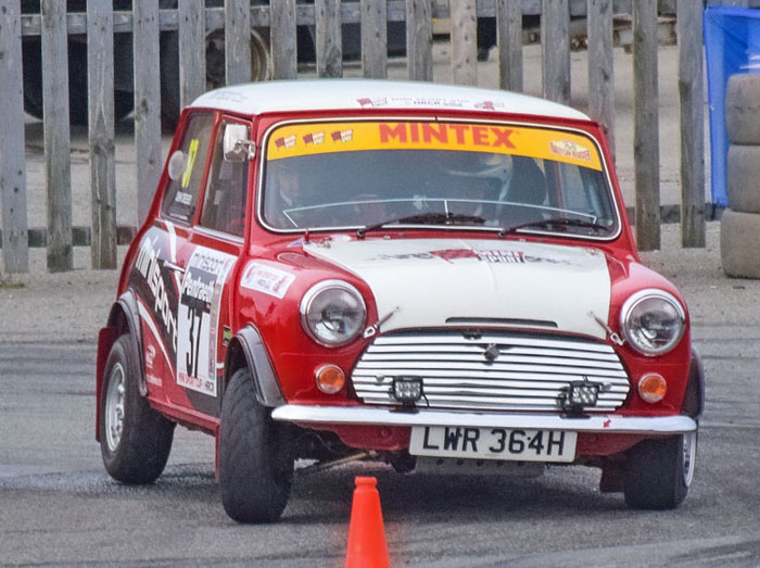 Mini Sport competition Classic Mini demonstrating A-Series engine development experience