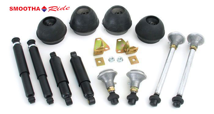 Moulton Smootha Ride suspension kit with Mini Sport Adjusta Ride for Classic Mini
