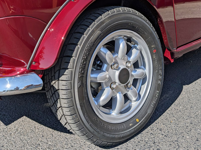 Original Mini 30 wheels refurbished for reuse