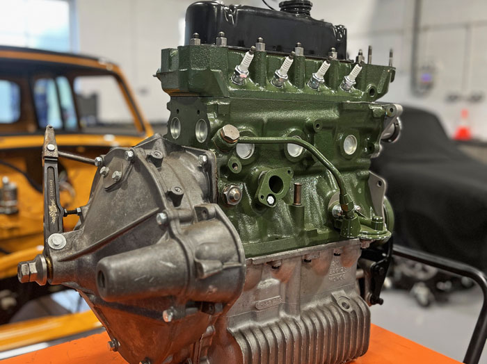 Mini Sport complete remanufactured Classic Mini engine and gearbox assembly
