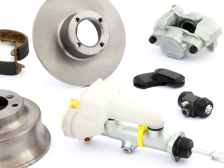 Classic Mini brake hoses pads cylinders and fittings