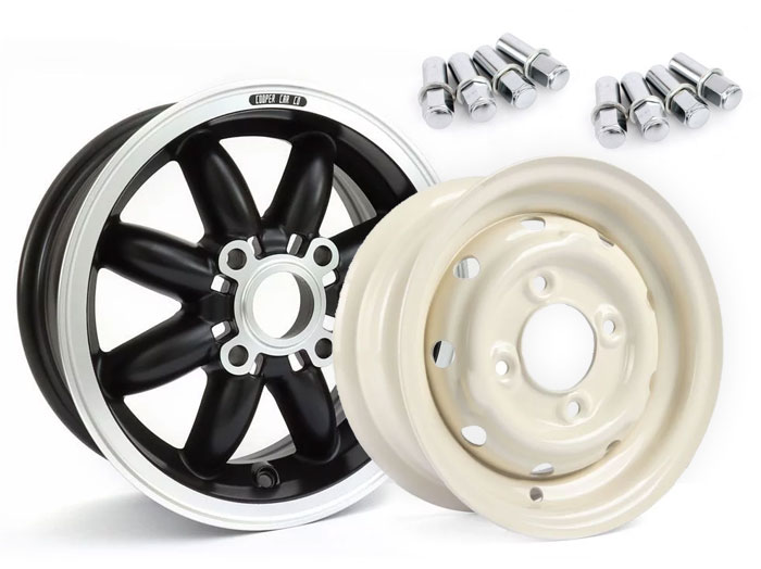 Classic Mini wheels and styling